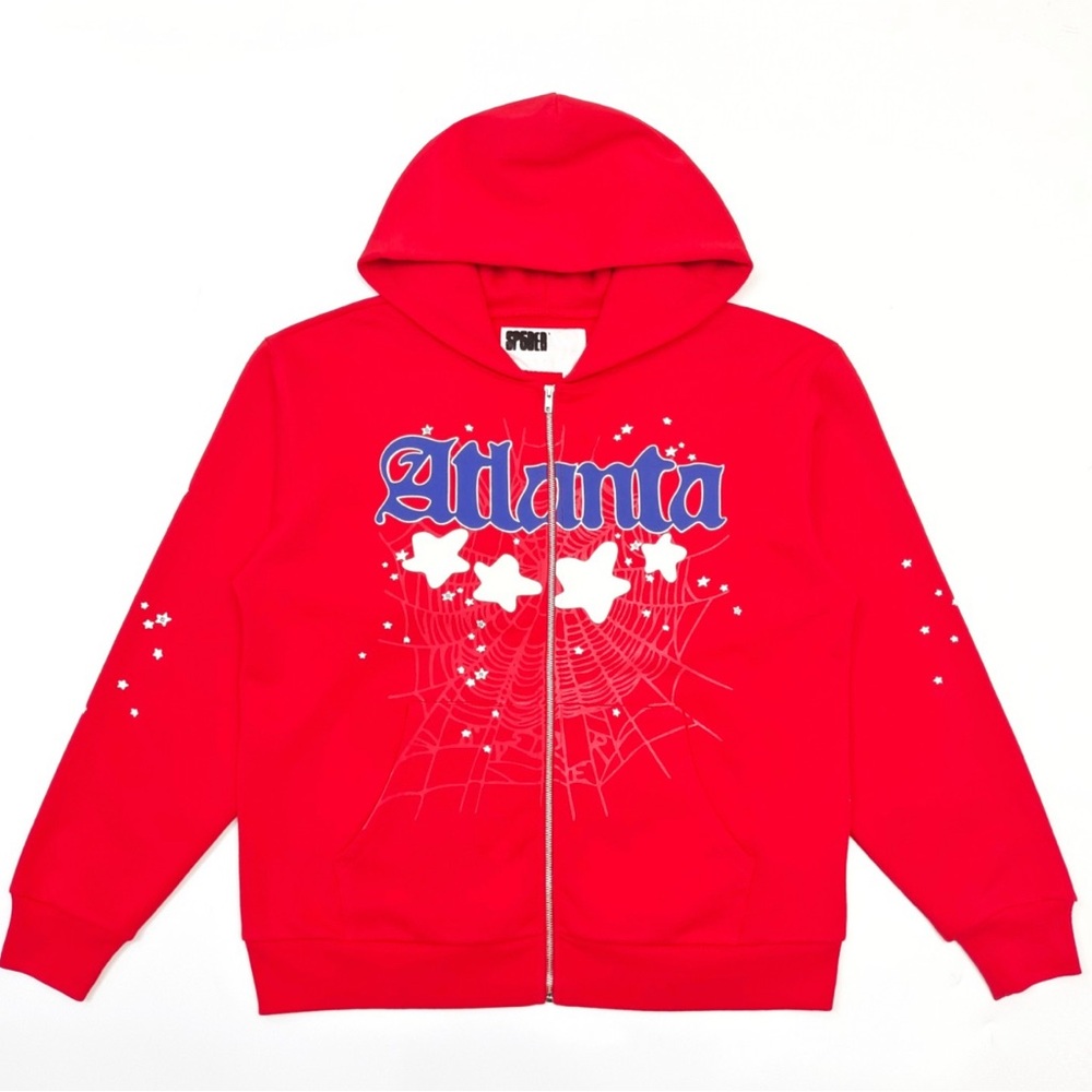 Vibrant Red Casual Sweater with Sporty Style